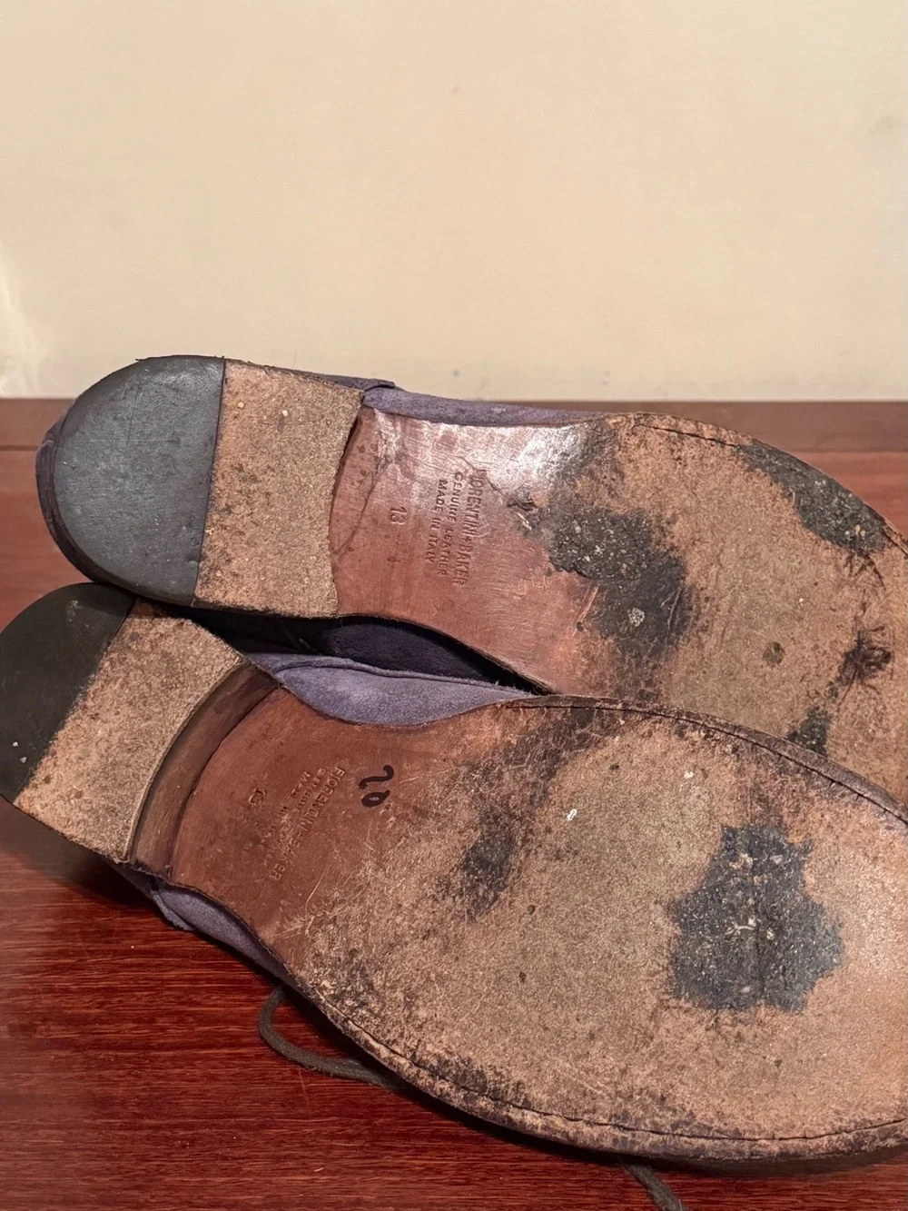 Fiorentini + Baker Dusty Suede Derby Shoes